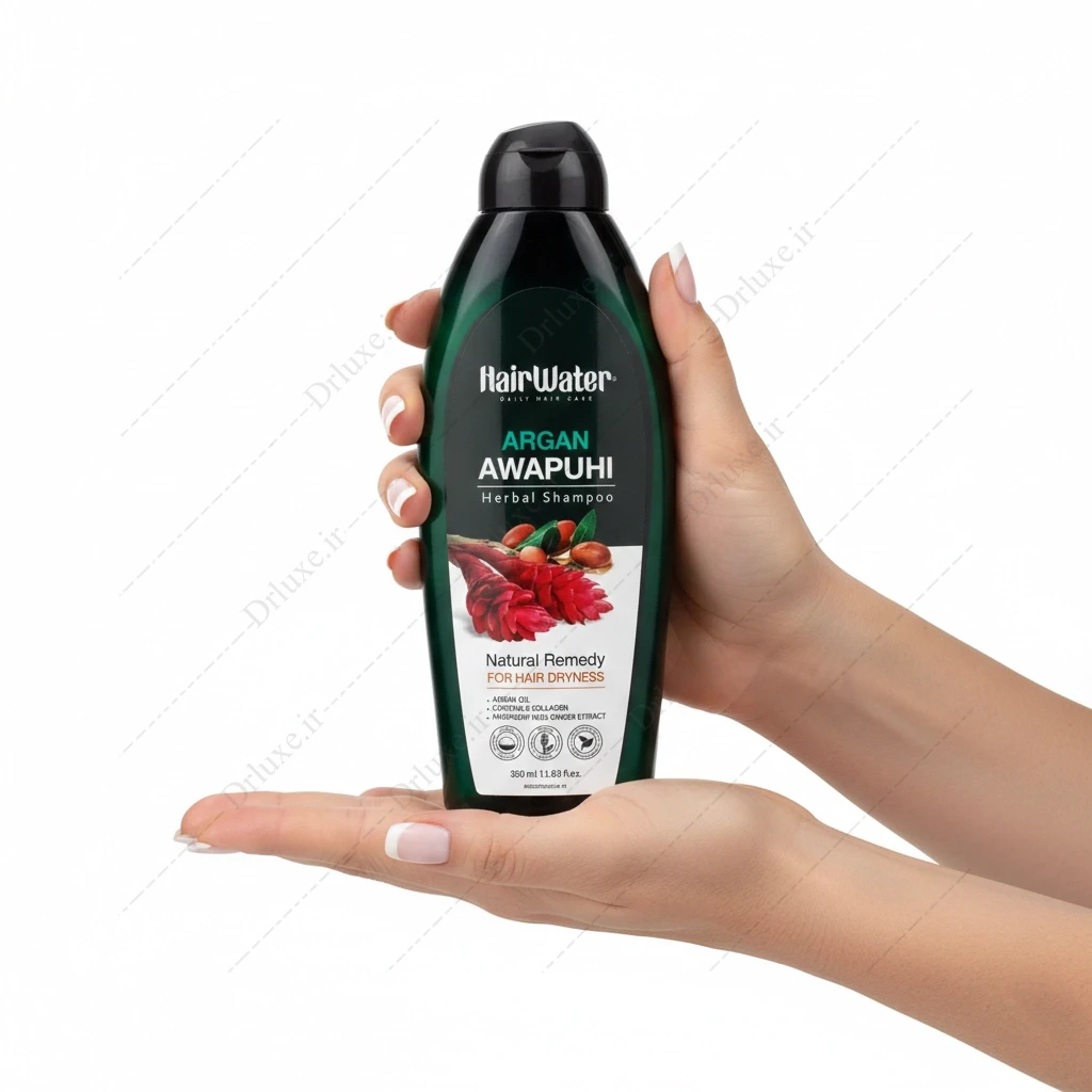 شامپو عصاره آواپوهی و آرگان هیرواتر 350 میلی‌لیتر