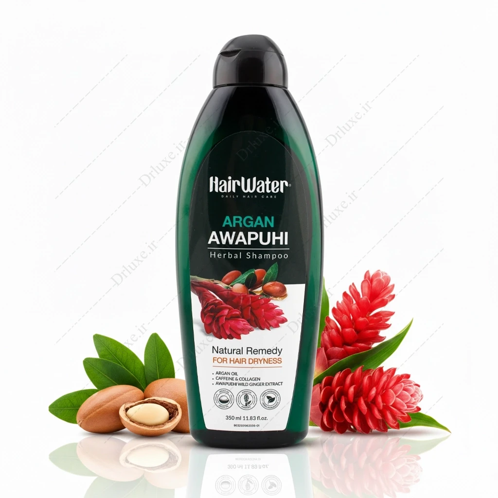 شامپو عصاره آواپوهی و آرگان هیرواتر 350 میلی‌لیتر