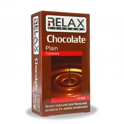 کاندوم شکلاتی ریلکس 12 عددی