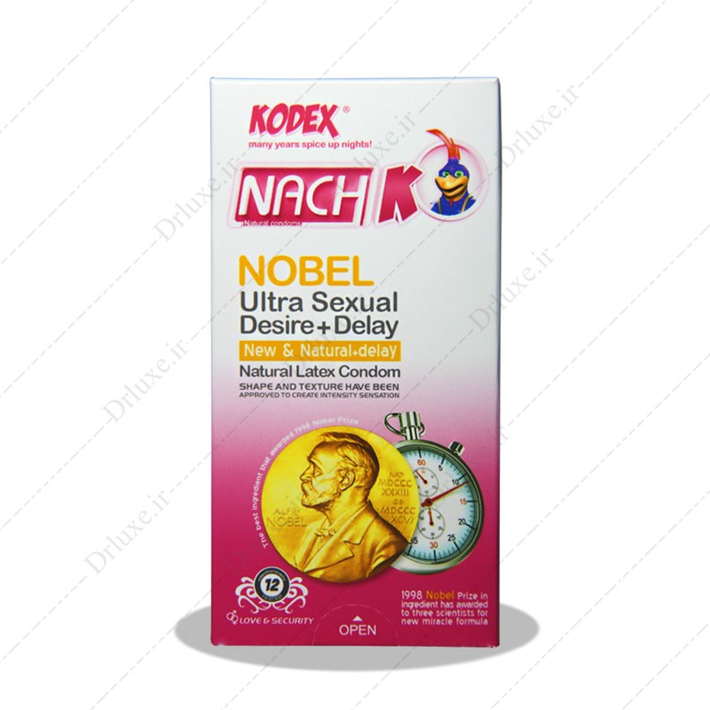 کاندوم تاخیری نوبل ناچ کدکس 12 عدد