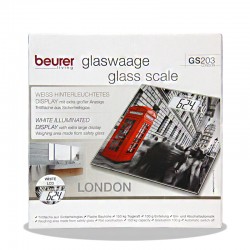 ترازوی شیشه ای بیورر مدل GS203 لندن